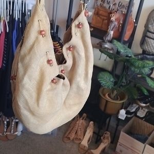 Tan summer bag